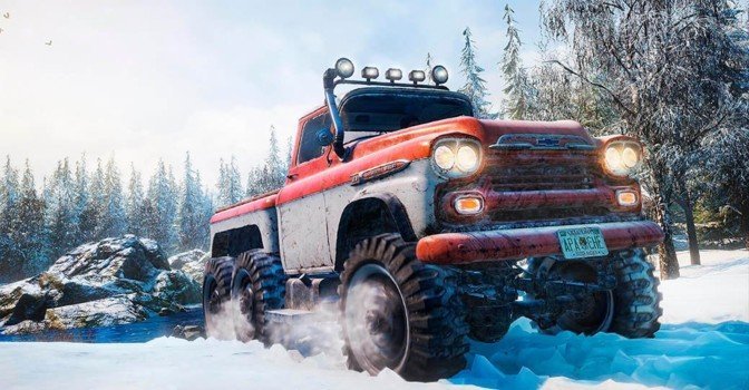 Дополнение добавило в SnowRunner пикап Chevrolet Apache
