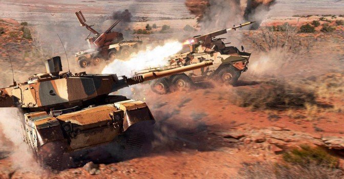 Патч «Удар копья» ввел в War Thunder африканскую бронетехнику