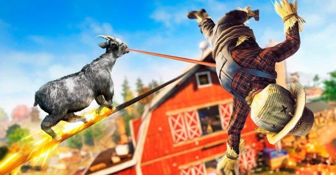 На консолях и ПК вышел симулятор безумного козла Goat Simulator 3