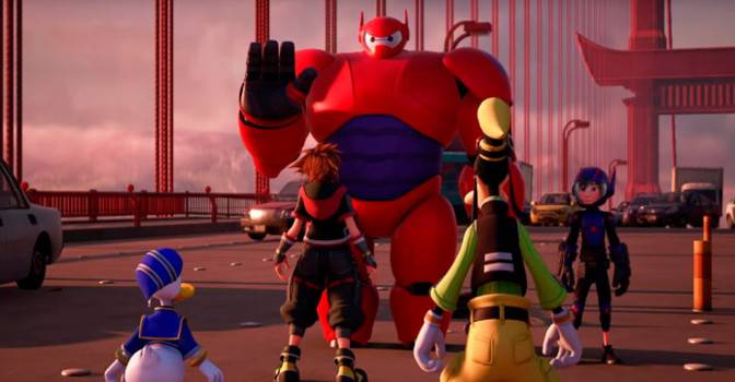 «Город героев» заглянет в Kingdom Hearts 3