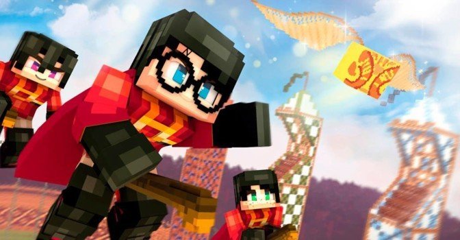 Моддеры сделали RPG про Гарри Поттера в Minecraft