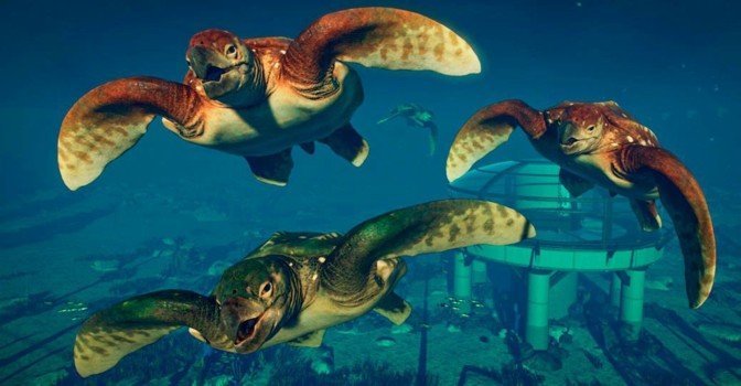 Для Jurassic World Evolution 2 выпустили набор с морскими ящерами