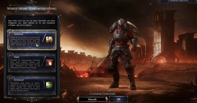 Классы персонажей в Wolcen: Lords of Mayhem