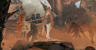 Пустыня в Code Vein постарается поглотить вас