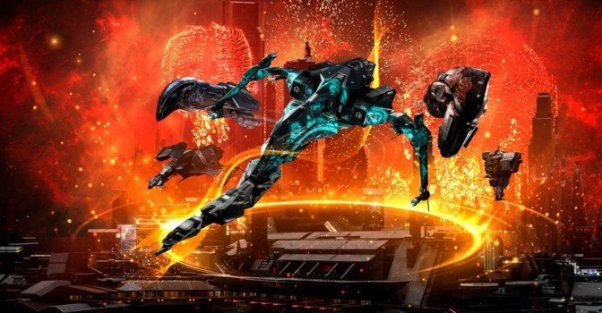Игроки празднуют в MMORPG EVE Online лунный Новый год