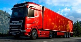 В Euro Truck Simulator 2 уже празднуют День святого Валентина