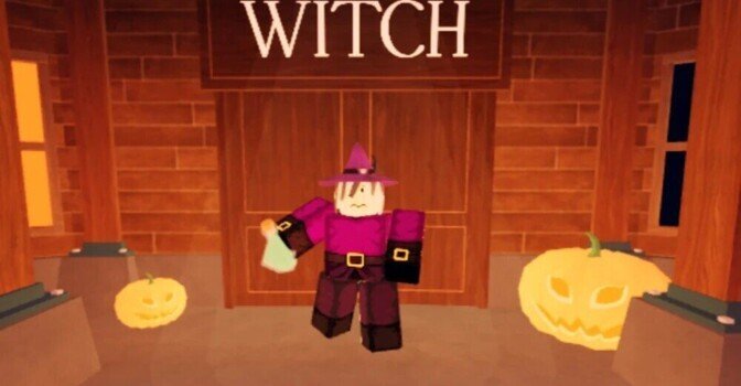 Класс ведьма в Rоблокс 99 ночей в лесу: что делает, зелье