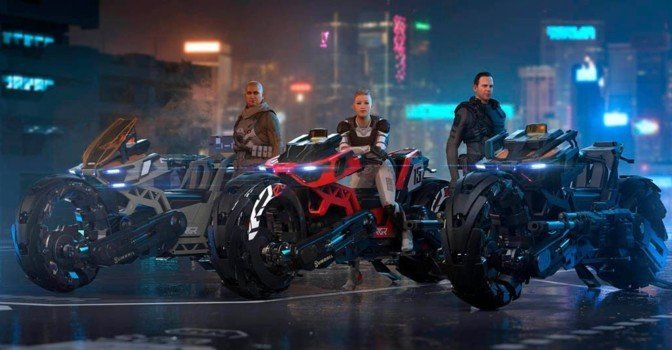 Разработчики Star Citizen показали новый байк