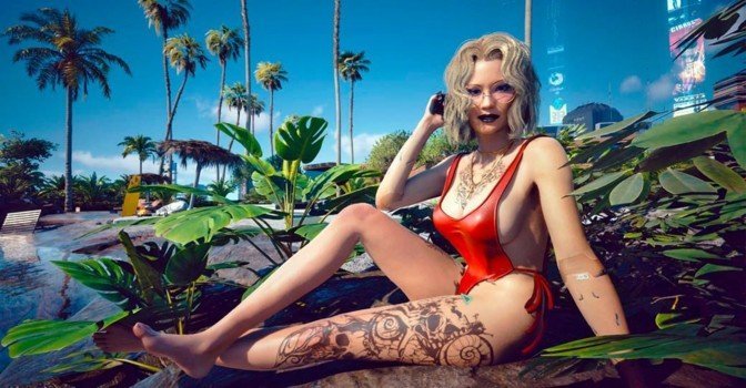 Для Cyberpunk 2077 выпустили графический мод HD Reworked Project