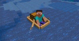 Бета-патч 1.18.30.28 ввел в Minecraft Bedrock лодки с сундуками
