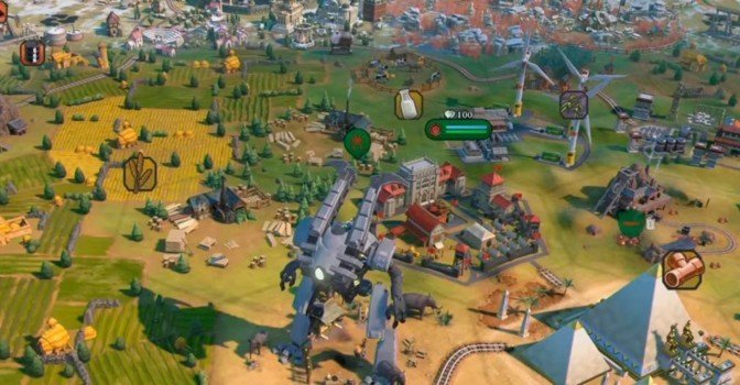 В Civilization 6 появятся огромные роботы
