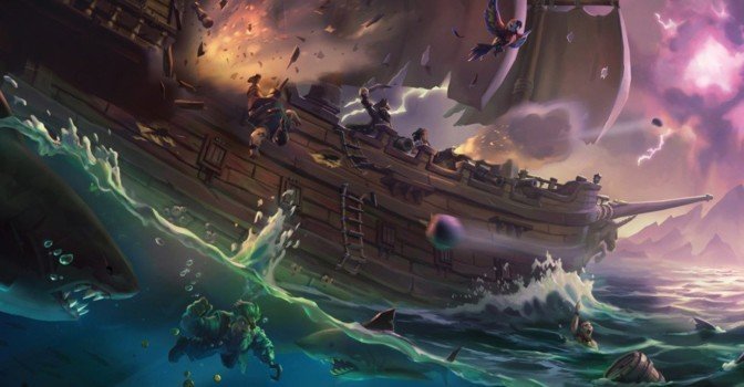 Анонсирована настольная игра по Sea of Thieves