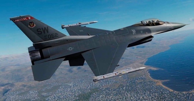 Сегодня в DCS World появится истребитель F-16C Viper