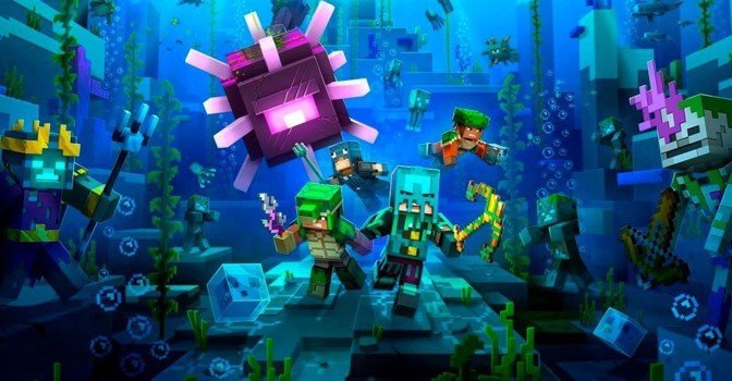В конце мая выйдет DLC Hidden Depths для Minecraft: Dungeons
