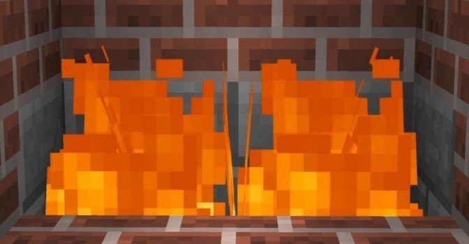 В Minecraft появилась своя версия «Yule Log»