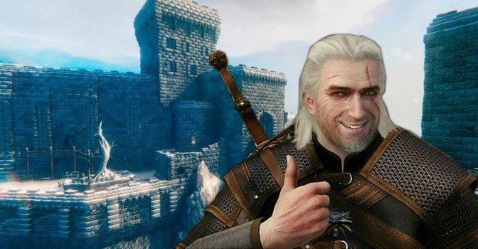 Крепость Каэр Трольде из The Witcher 3 построили в Valheim