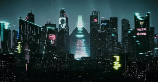 Вышел симулятор возведения киберпанковских городов Dystopika