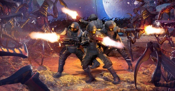 Авторы Squad анонсировали шутер по вселенной «Звёздного десанта»