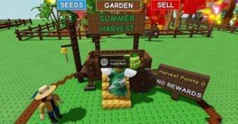 Летний ивент Summer Harvest в Роблокс Вырасти Сад