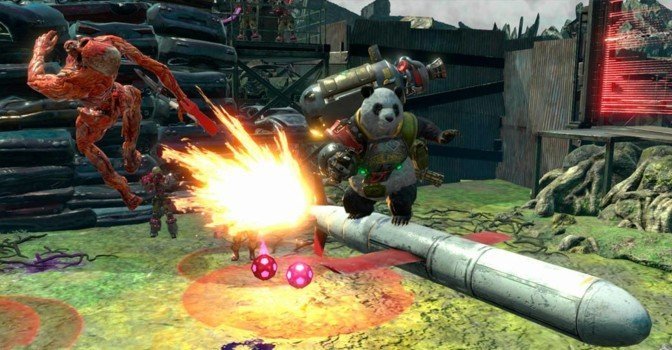 Опубликовано 11 минут геймлея Contra: Rogue Corps