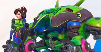 Успейте забрать уникальный скин для D.Va в Overwatch