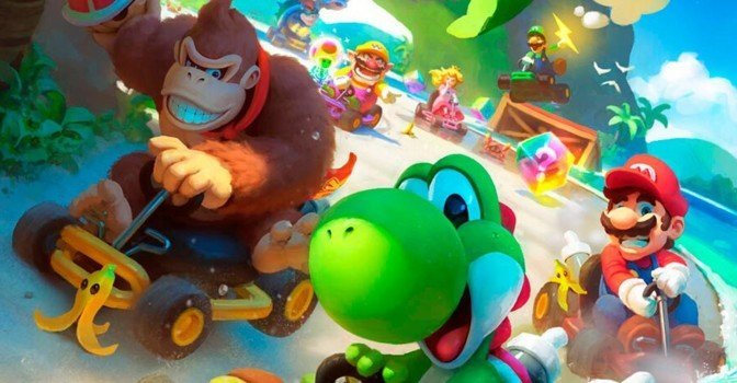 Гонка Mario Kart 8 Deluxe получила первый набор с DLC-трассами