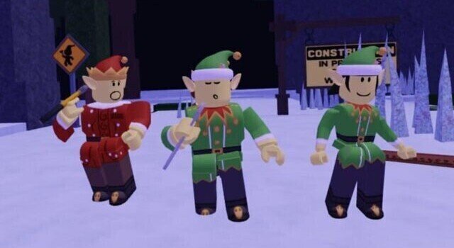 Рождественский магазин эльфов в 99 ночей в лесу