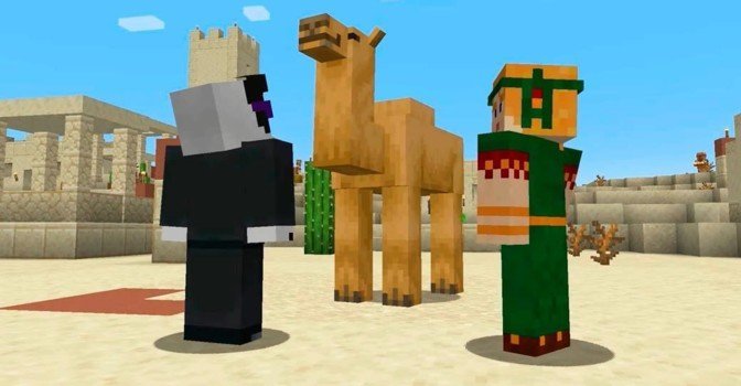 Патч 1.20 введет в Minecraft ездовых верблюдов и вещи из бамбука