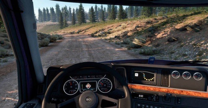 После патча 1.44 в ETS 2 и ATS начнут отмечать скрытые дороги