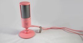 Обзор Razer Seiren X — розовый микрофон из коллекции Razer Quartz