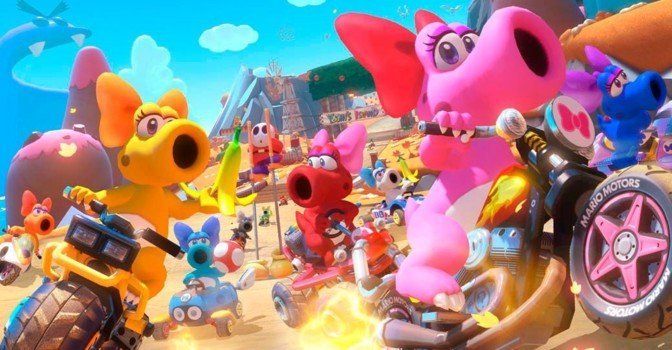 Mario Kart 8 Deluxe – четвертый набор введет Остров Йоши и Бердо