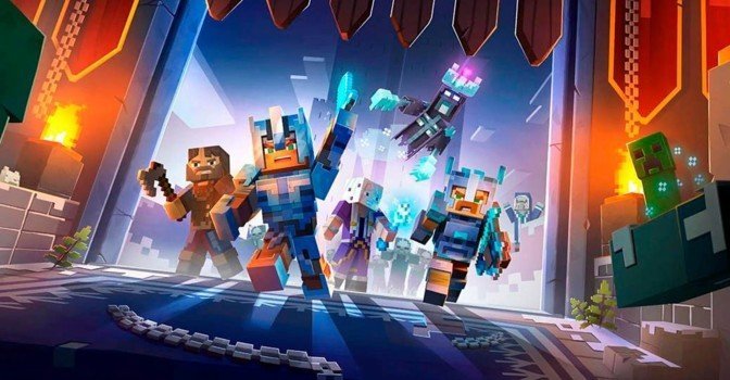Вышел геймплей DLC The Creeping Winter для Minecraft: Dungeons