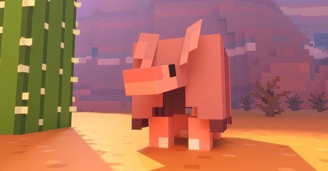 Для Minecraft вышел патч 1.20.5 с броненосцами и новыми волками