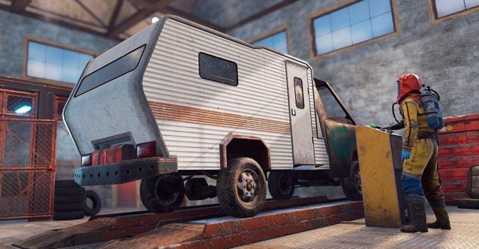 Сегодня обновление добавит в Rust систему миссий и фургон