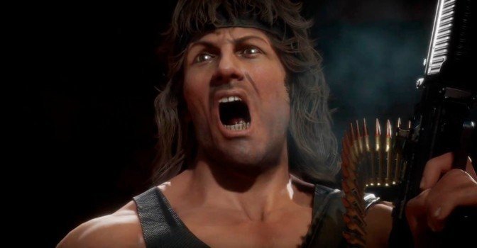 В новом ролике Mortal Kombat 11 показали геймплей за Рэмбо