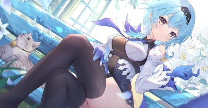 Пятничный арт на Эолу из Genshin Impact