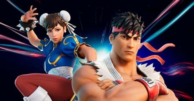 Рю и Чан-Ли из Street Fighter появились в Fortnite