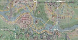 Интерактивная карта для Даинг Лайт Зе Бист: все локации