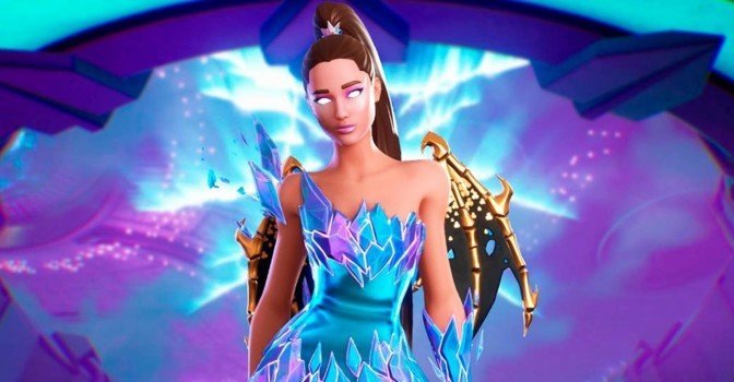 Опубликована запись концерта Арианы Гранде из Fortnite