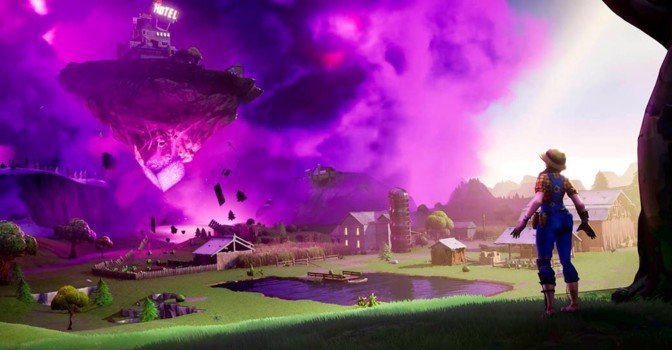 Патч добавил в Fortnite электроловушку и парящий остров