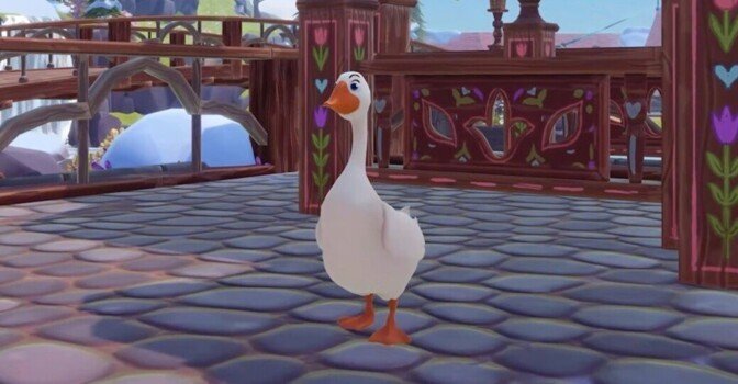 Как кормить гусей в Дисней Дрим Валли: любимая еда