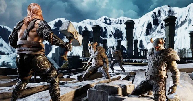 В раннем доступе вышел Nine Realms – рогалик про громовержца Тора