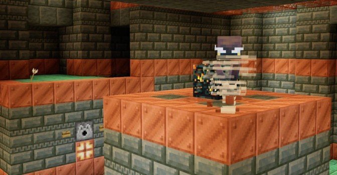 Для Minecraft Bedrock вышел патч 1.20.60 с бризом и броненосцем