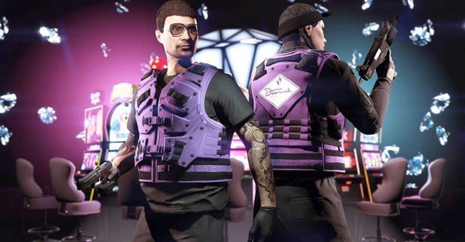 В GTA Online можно бесплатно раздобыть нагрудник The Diamond