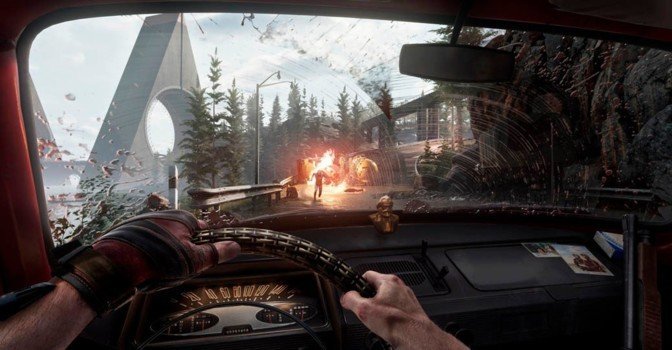 Утечка: в ролике Atomic Heart показали поездку на «Москвиче»