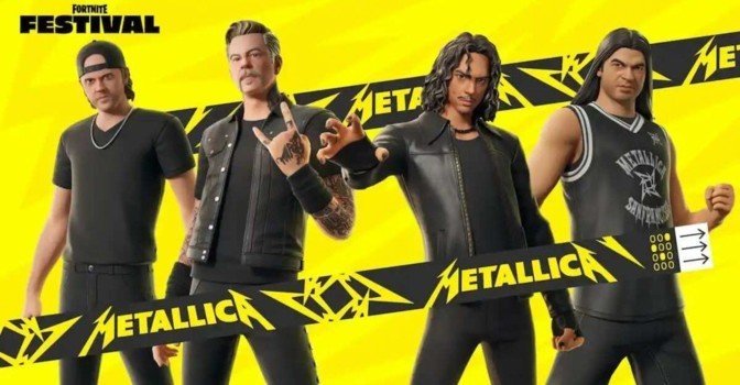 Как открыть скин (костюм) Металлики в Fortnite