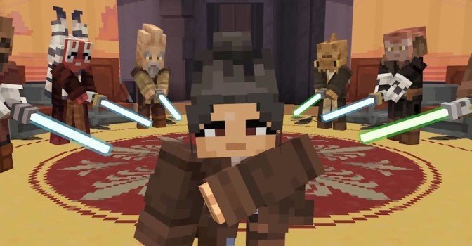 Для Minecraft вышло дополнение, посвященное «Звездным войнам»