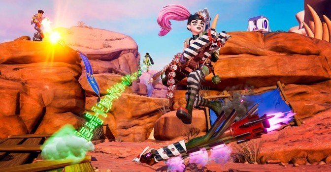 На ПК и консолях вышел экшн Rocket Arena