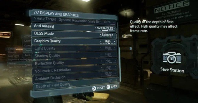 Лучшие настройки графики для Dead Space Remake