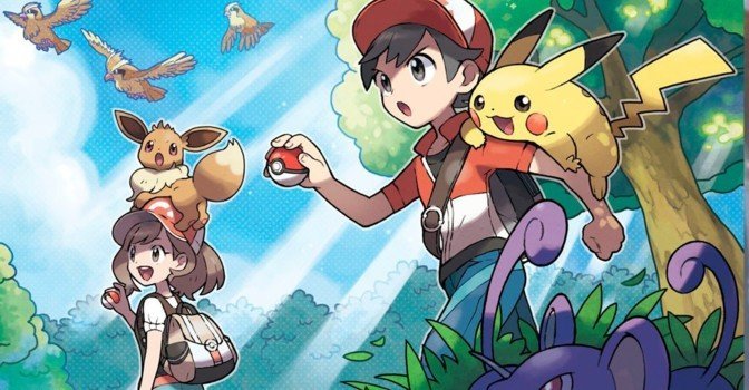 Пора ловить зверюшек в Pokemon: Let's Go